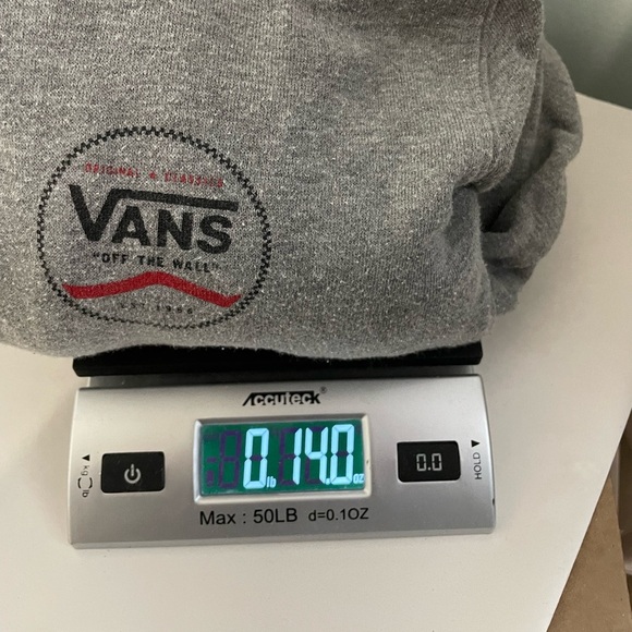 Vans Gray kids‎ hoodie size XL - Picture 6 of 8